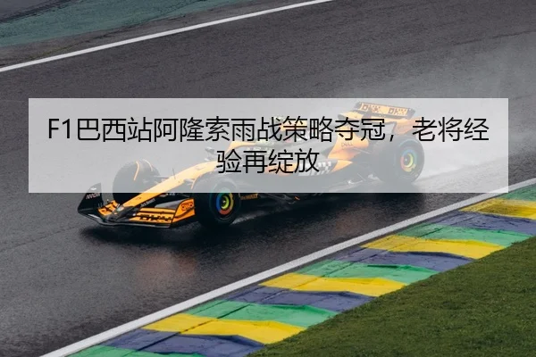 F1巴西站阿隆索雨战策略夺冠，老将经验再绽放